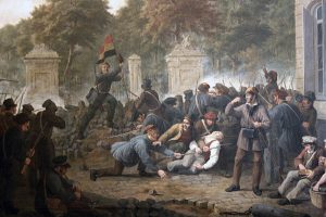 Constantinus-Fidelio-Coene-1830-Scène-de-la-révolution-belge