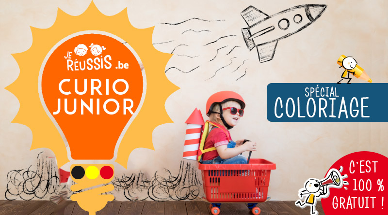 Curio Junior : coloriages